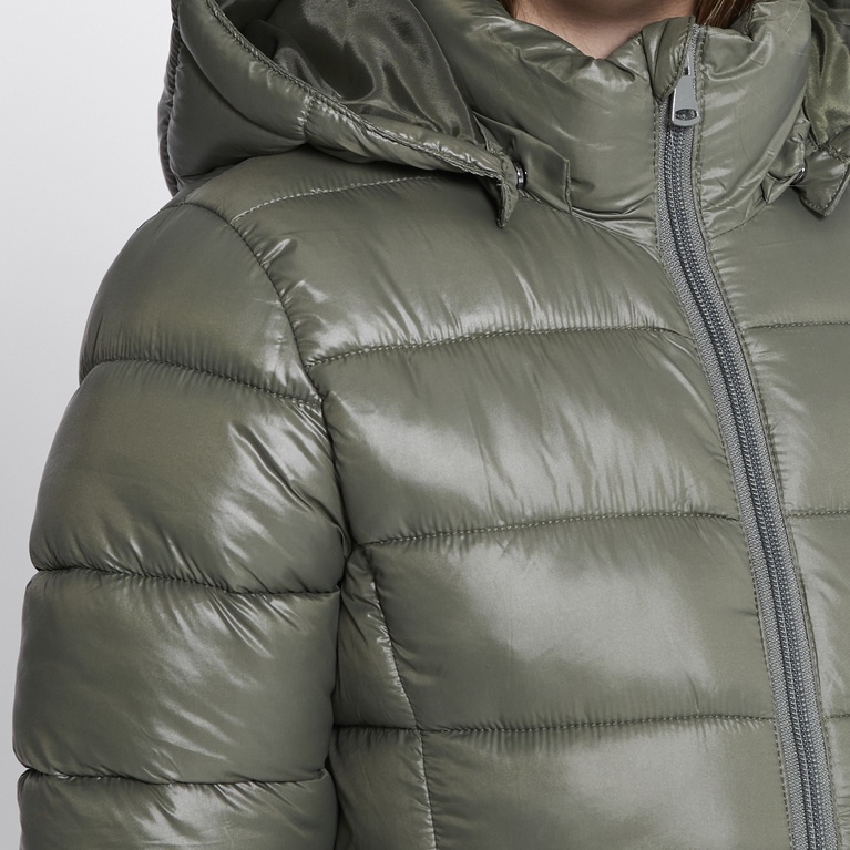 Short puffer jacket "Nikki star" Army Green